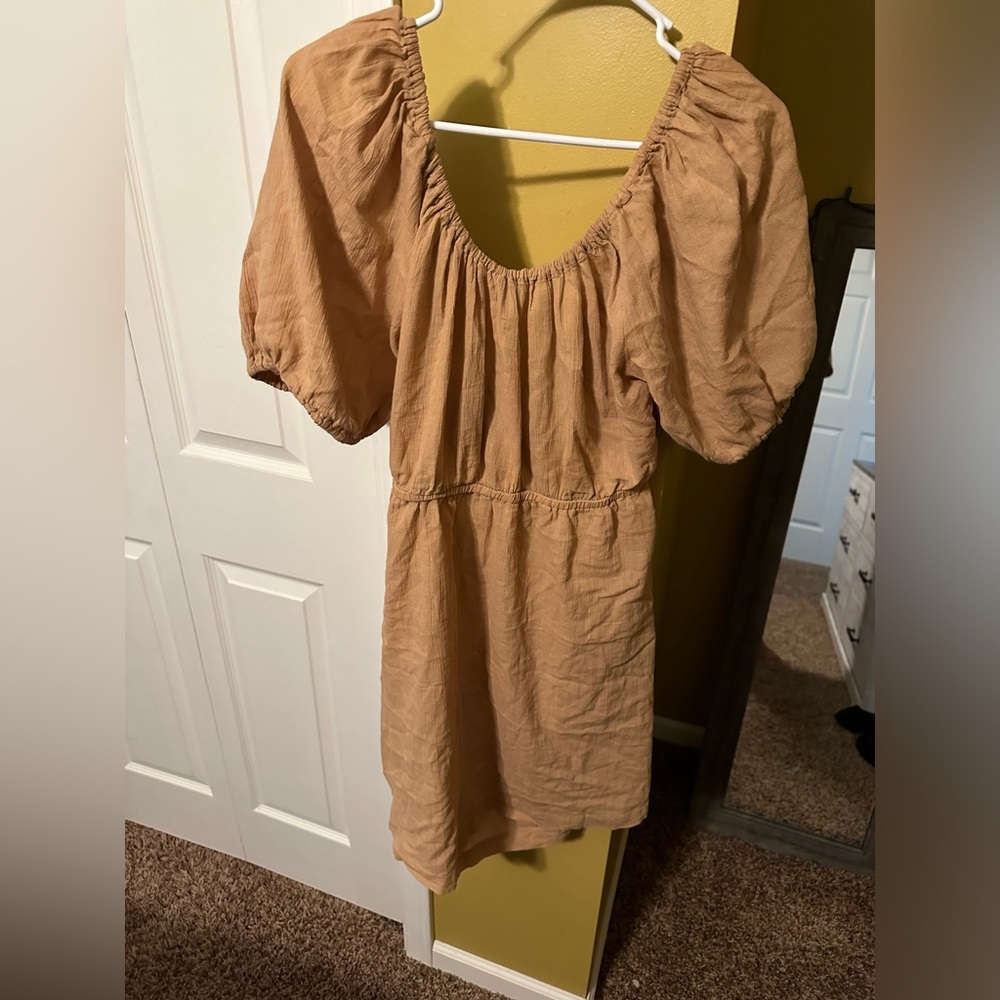 Size large old navy open back dress